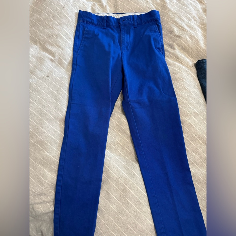 Crewcuts Vibrant Blue Chinos
